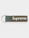 Strap Logo Ripstop Keychain Men s Common Keyring RN101837 WO CAMO - SUPREME - BALAAN 1