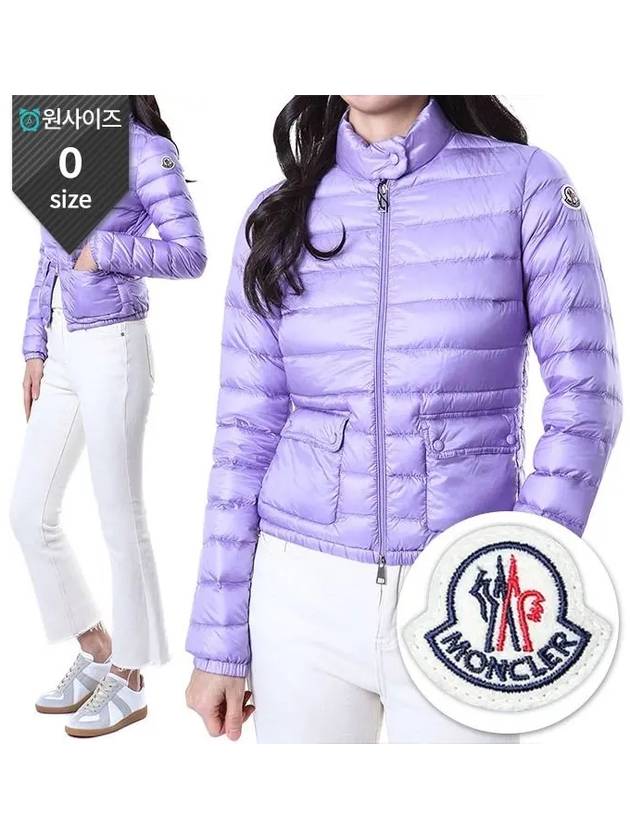 Lans Lightweight Short Padding Lavender Purple - MONCLER - BALAAN 2