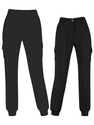 Women s Half Banding Brushed Cargo Jogger Pants MW4W286W - LUX GOLF - BALAAN 1