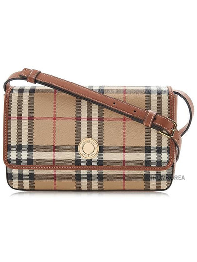 Check Cross Bag Beige - BURBERRY - BALAAN 2