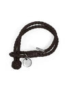 Women's Intrecciato Bracelet Brown - BOTTEGA VENETA - BALAAN 2