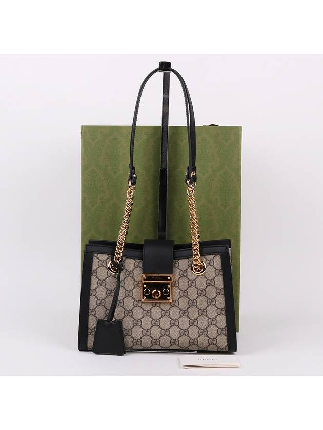 GG Supreme Padlock Small Chain Shoulder Bag 498156 - GUCCI - BALAAN 10