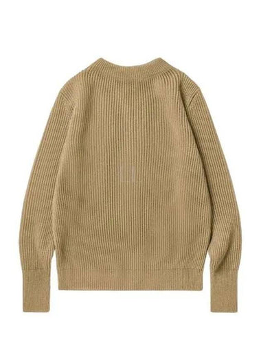 ANDERSEN Seaman Crew Neck Camel - ANDERSEN-ANDERSEN - BALAAN 1