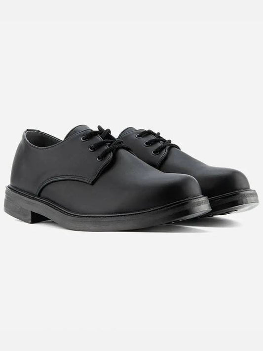 F03 New Weldon 3 Hole Derby Shoes Vanta Black - BSQT - BALAAN 2