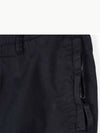 Compass Badge Gabardine Cargo Straight Pants Black - STONE ISLAND - BALAAN 6