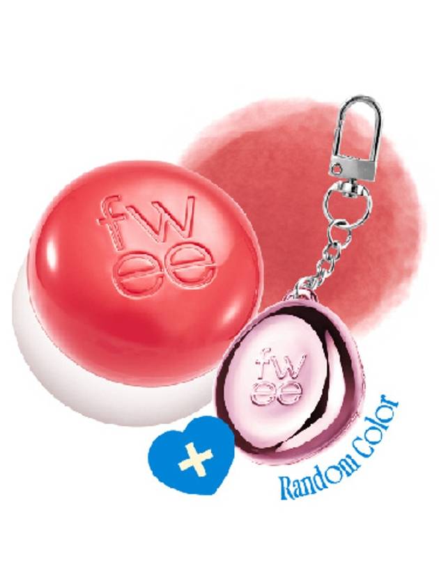 [fwee] *new Keyring Set* Lip&Cheek Blurry Pudding Pot (30 Colors) - FWEE - BALAAN 2