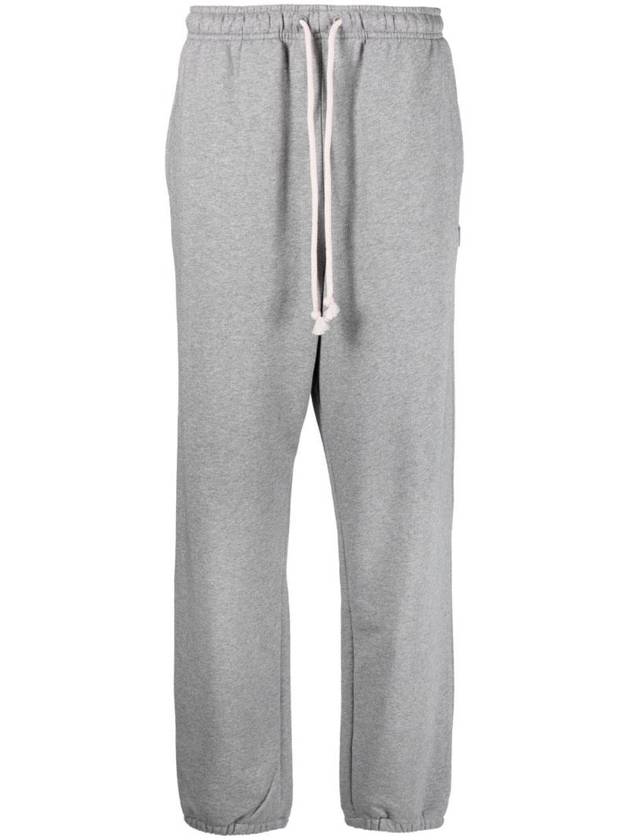 Cotton Track Pants Grey - ACNE STUDIOS - BALAAN 1