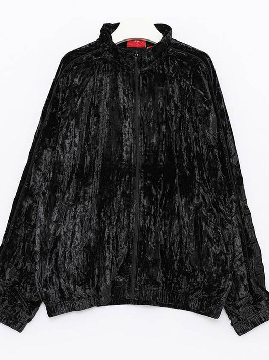 FW23J39 BLACK velvet track jacket - SUPREME - BALAAN 2