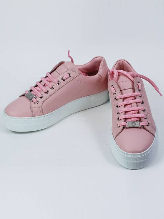 Women's Low Top Sneakers Pink S20C WSC1663 PLE075N - PHILIPP PLEIN - BALAAN 1