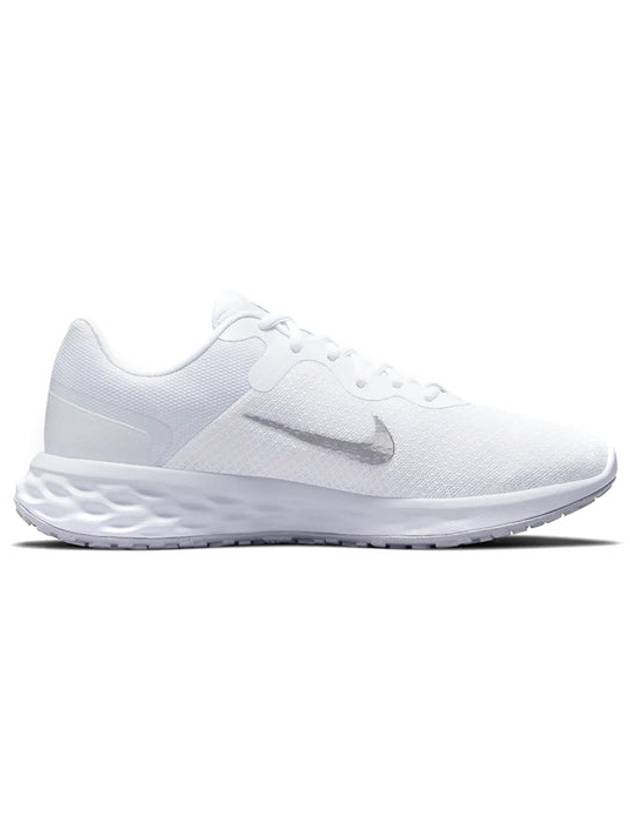 Revolution 6 Next Nature Low Top Sneakers Silver White - NIKE - BALAAN 3