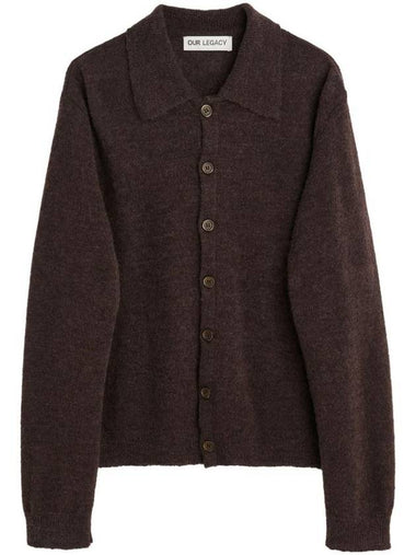 Evening Polo Cardigan Brown - OUR LEGACY - BALAAN 1