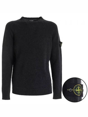 20FW Men s Wappen Wool Knit Gray 7315505A3 V0065 1018471 - STONE ISLAND - BALAAN 1