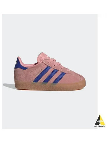 adidas KIDS Gazelle Comfort Closure Pink Blue IH2781 - ADIDAS - BALAAN 1