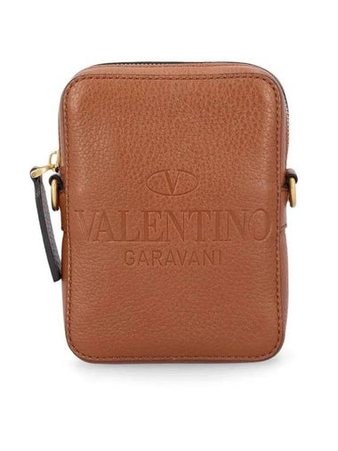 Logo Cross Bag Brown - VALENTINO - BALAAN 1