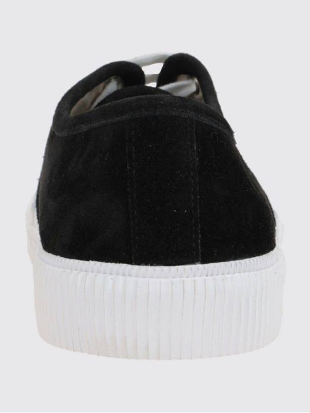 Terra Vulca Suede Low Top Sneakers Black - LOEWE - BALAAN 4