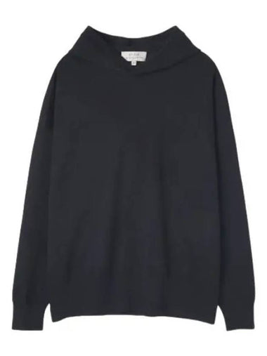 Double knit hood dark navy - STUDIO NICHOLSON - BALAAN 1