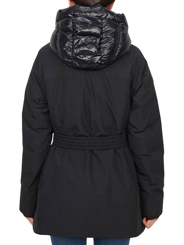 Dipeo Down Hooded Jacket Black - DUVETICA - BALAAN 5