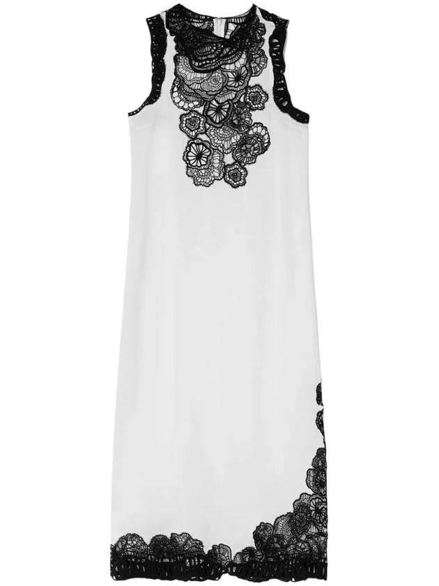 Floral Embroidered Sleeveless Midi Dress J02CT0295J65022 - JIL SANDER - BALAAN 1