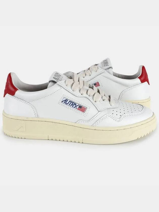 Action Red Tab Low Top Sneakers White - AUTRY - BALAAN 2