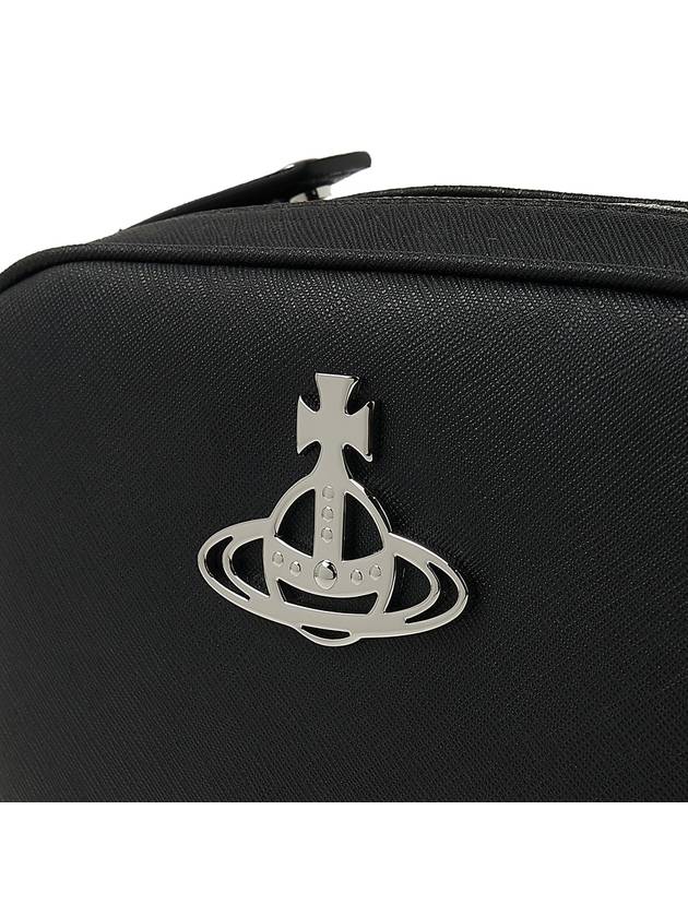 ORB logo Anna cross bag black - VIVIENNE WESTWOOD - BALAAN 7