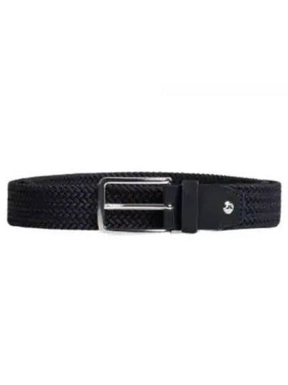 Ben Braided Elastic Belt Navy - J.LINDEBERG - BALAAN 2