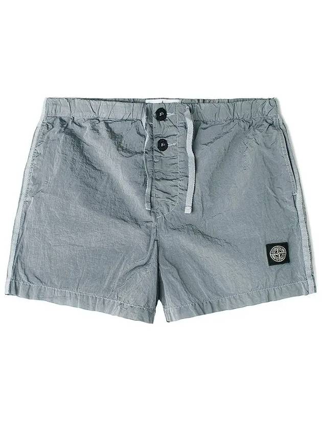 Swimming Nylon Trunk Shorts Sky Blue - STONE ISLAND - BALAAN 2