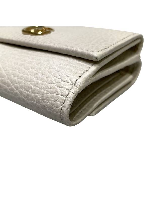 Women s 524672 GG Marmont Ivory Color Half Wallet - GUCCI - BALAAN 7