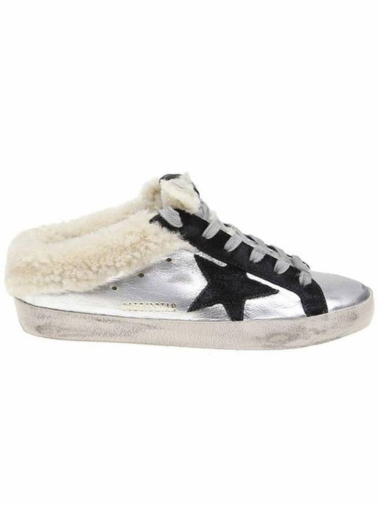 Sabot Superstar Low Top Sneakers Silver - GOLDEN GOOSE - BALAAN 1