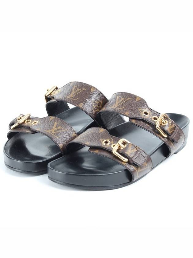 Bom Dia Flat Comfort Slippers 38 250 - LOUIS VUITTON - BALAAN 1