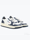 Medalist Goatskin Low Top Sneakers White Navy - AUTRY - BALAAN 2