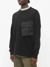 Maxi Pocket Detail Sweatshirt Black - TEN C - BALAAN 3