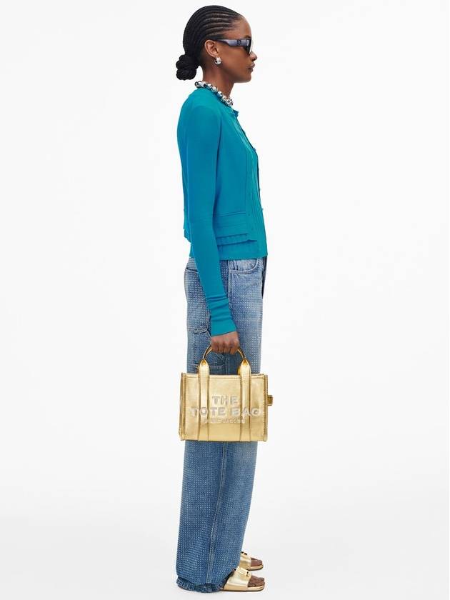 Metallic The Small Tote_Gold (2F3HTT004H01-710) - MARC JACOBS - BALAAN 8