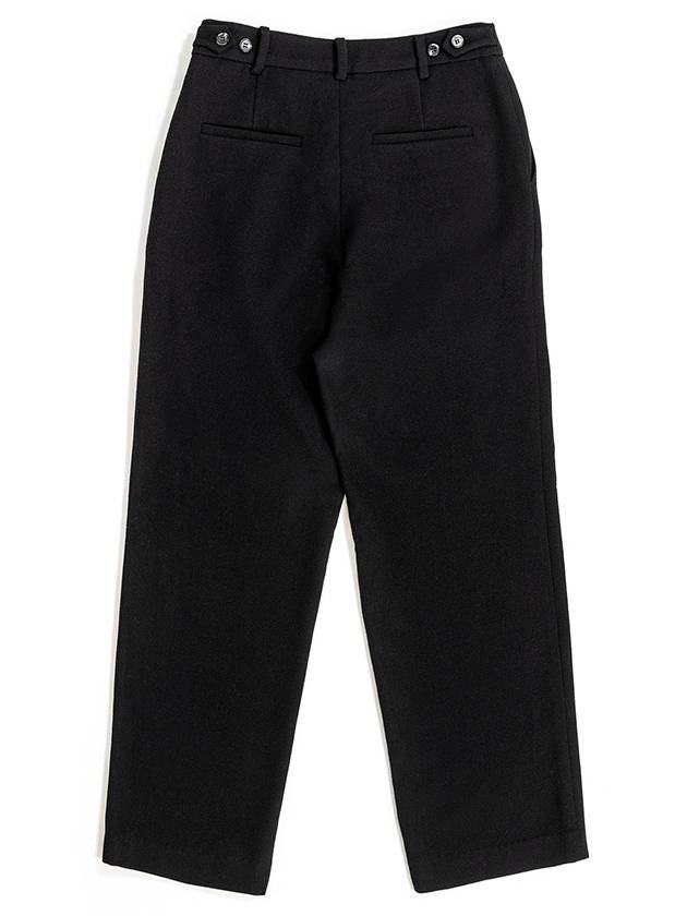 Men's Cargo Wool Pants Black I1WP01BK - IOEDLE - BALAAN 4