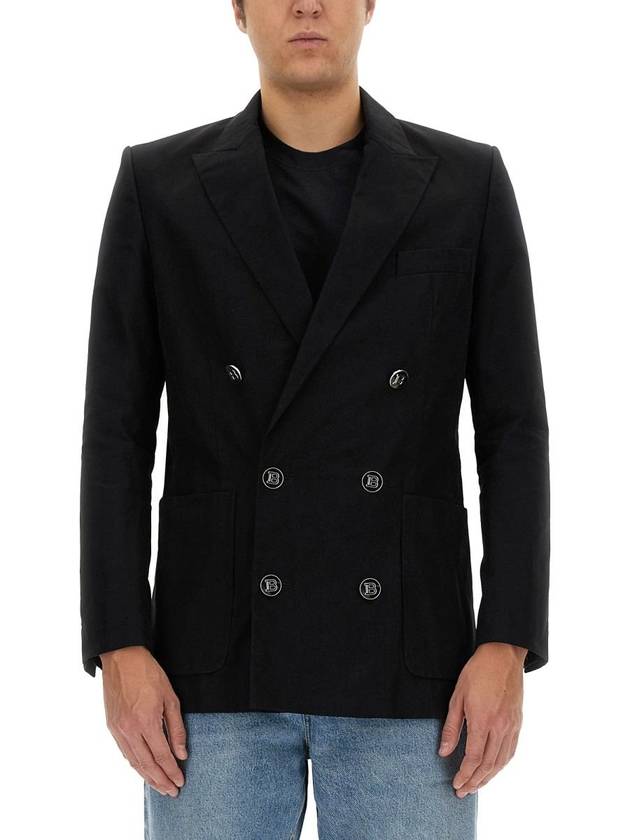 Balmain Double-Breasted Jacket - BALMAIN - BALAAN 1