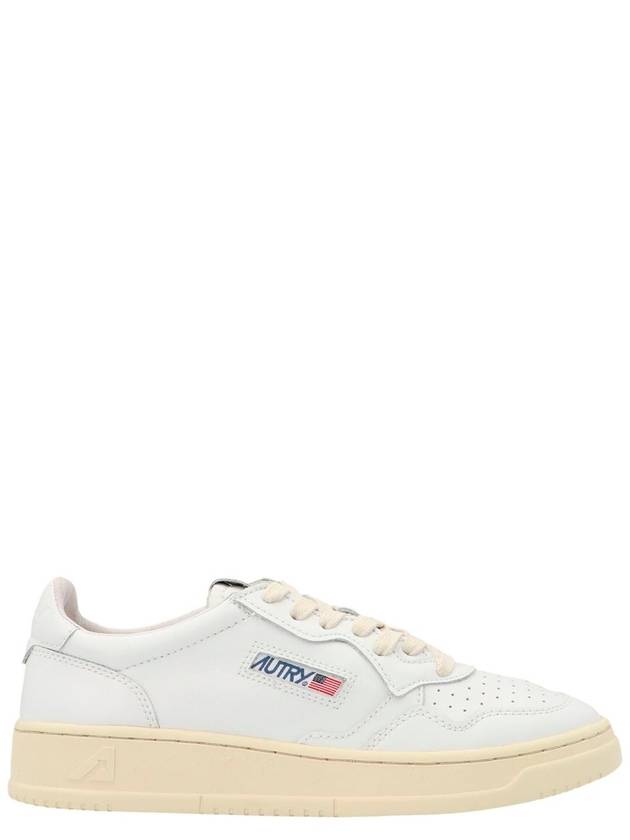 Medalist Leather Low Top Sneakers White - AUTRY - BALAAN 2