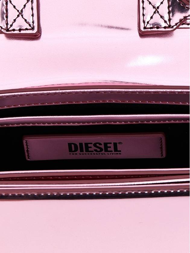 1DR round logo shoulder bag pink - DIESEL - BALAAN 5