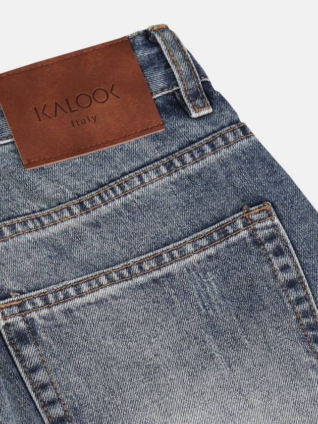 IKALOOK Spring Fall Regular Fit Vintage Denim BJN103 - IKALOOOK - BALAAN 7