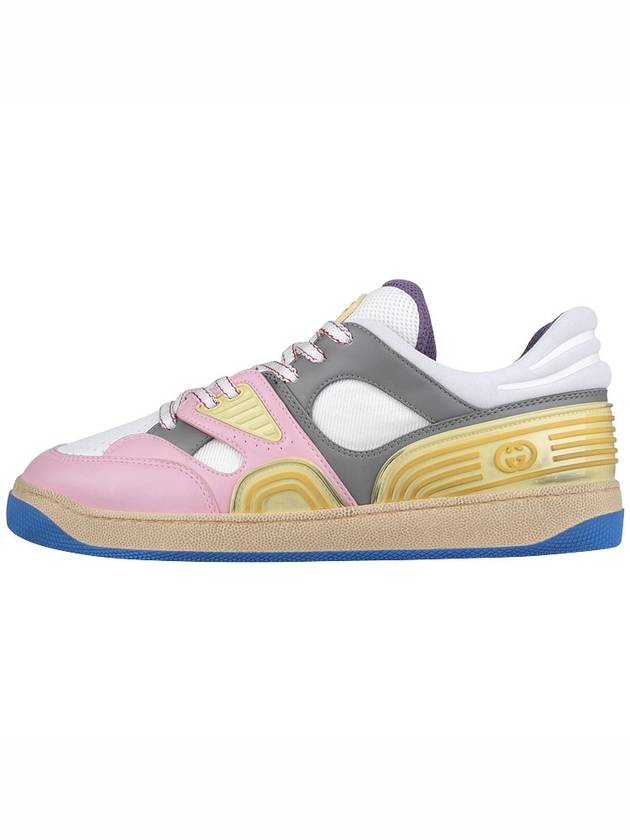 Basket Sneakers Pink - GUCCI - BALAAN 4