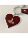 heart logo key ring burgundy - VIVIENNE WESTWOOD - BALAAN 4