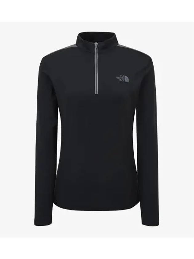 The North Face NT7LQ30A Women s Ice Day Long Sleeve Zip Tee - THE NORTH FACE - BALAAN 1