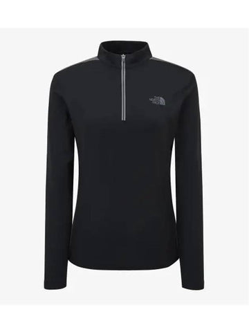 The North Face NT7LQ30A Women s Ice Day Long Sleeve Zip Tee - THE NORTH FACE - BALAAN 1