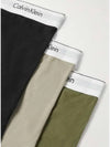 Calvin Klein Underwear ThreePack Modern Logo Woven Cotton Boxer Briefs - CALVIN KLEIN - BALAAN 4