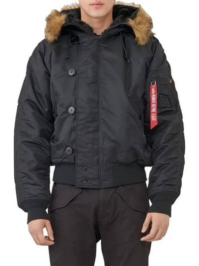 Alpha N 2B Short Waist Parka MJN30000C1 BLACK - ALPHA INDUSTRIES - BALAAN 2