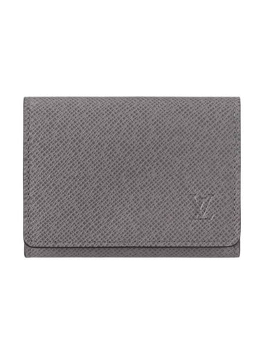 Business Taiga Card Wallet Grey - LOUIS VUITTON - BALAAN 1