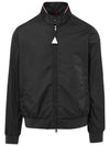 Reppe Rain Zip-Up Jacket Black - MONCLER - BALAAN 3