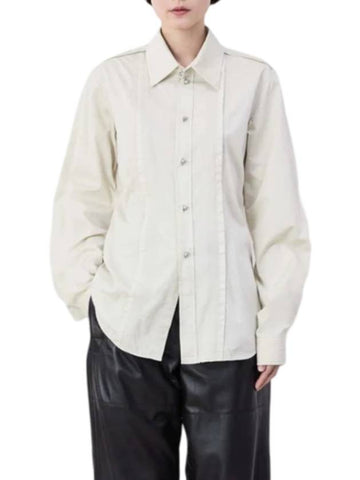 Multi Topstich Shirt Cream - LEMAIRE - BALAAN 1