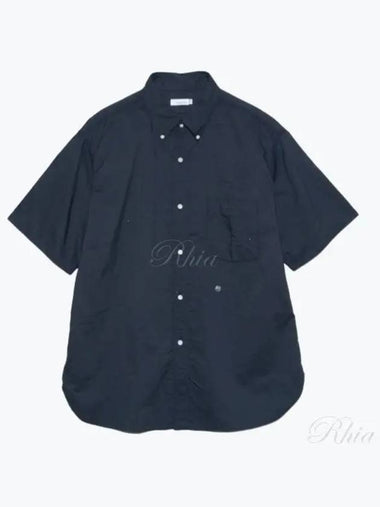 24 Button Down Wind S Shirt SUGS404 DN Short Sleeve - NANAMICA - BALAAN 1