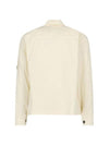 Gabardine Long Sleeve Shirt Beige - CP COMPANY - BALAAN 3