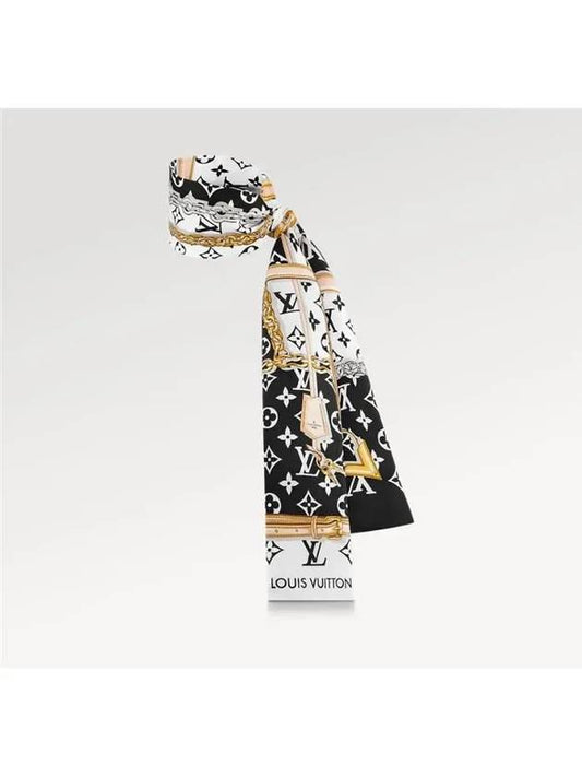 Monogram Confidential Scarf Black - LOUIS VUITTON - BALAAN 2