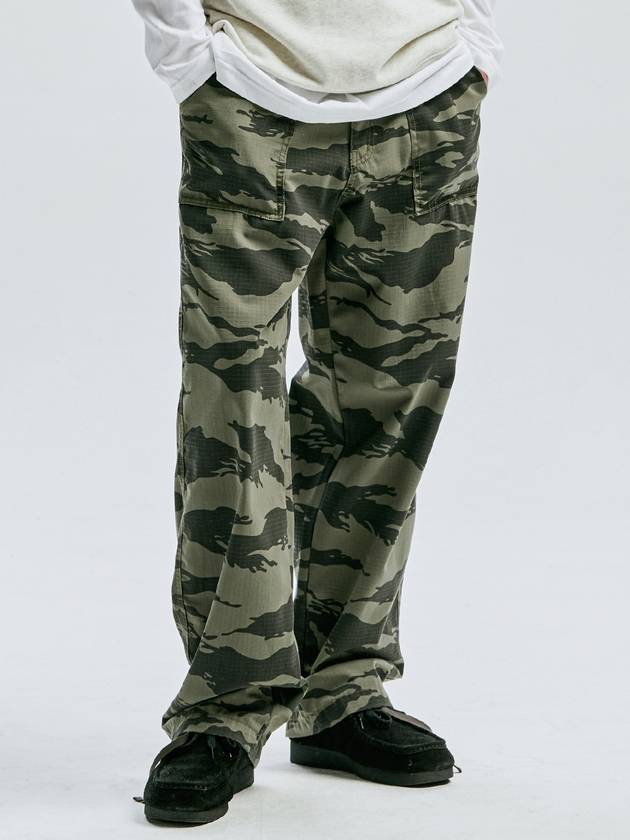 Loose fit tiger camo furtig pants - KND - BALAAN 7